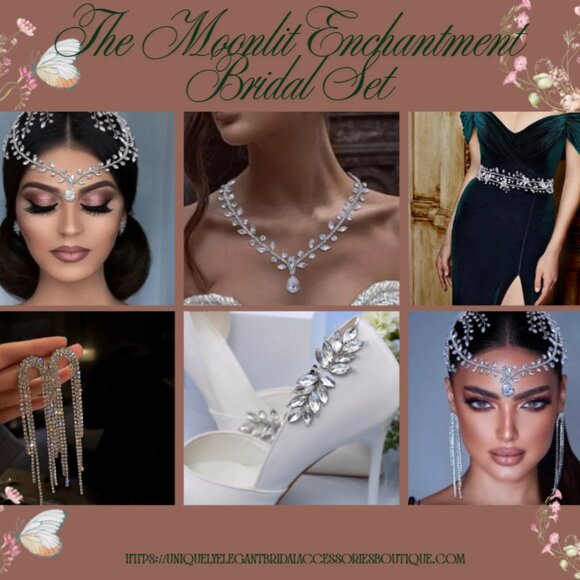 Jewelry - The Moonlit Enchantment Bridal Set